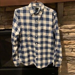 J. Crew Buffalo Check Button Down Medium Slim Fit